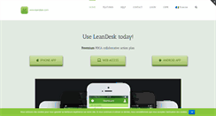 Desktop Screenshot of leandesk.com